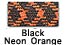 Black Neon Orange